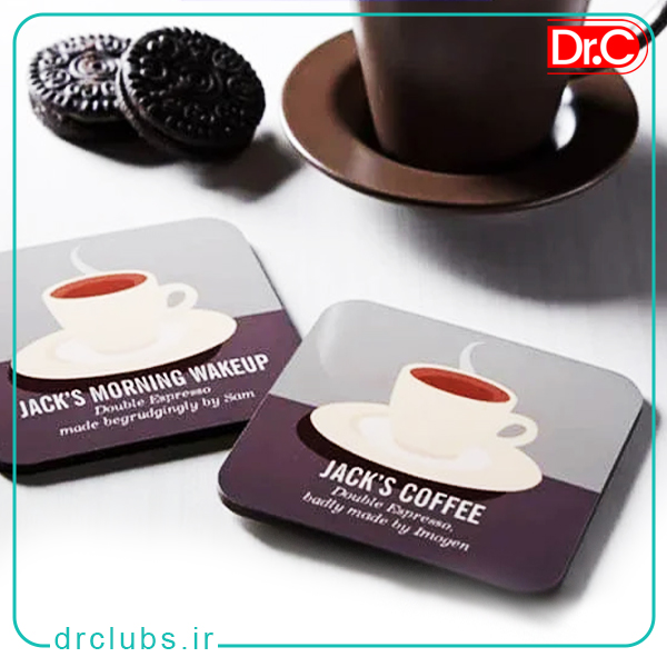 زیر لیوانی فومی مربع